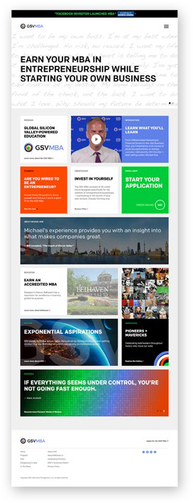 MBA homepage